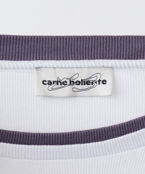 Carne Bollente（カルネボレンテ）の「Carne Bollente / カルネボレンテ Kitten Crush（Tシャツ/カットソー・レディース・ホワイト・SMALL）」の14枚目の写真