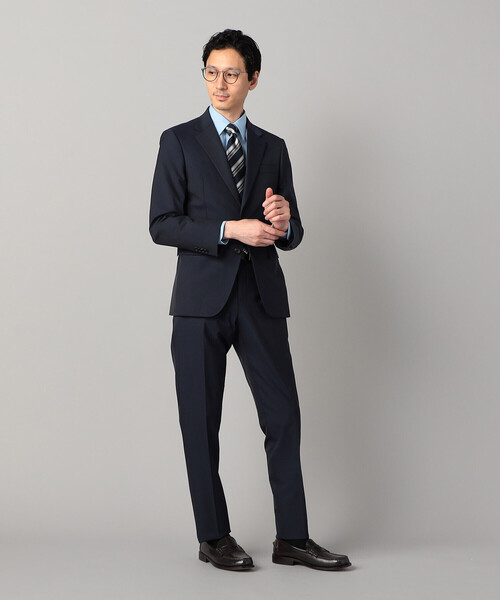 COMME CA MEN(コムサメン)の「コットンブロード レギュラーカラーシャツ(シャツ/ブラウス・メンズ・ホワイト/サックスブルー・L/M/S)」の9枚目の写真