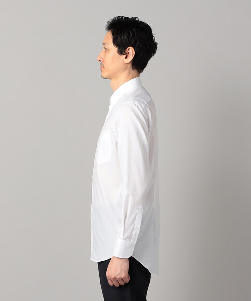 COMME CA MEN(コムサメン)の「コットンブロード レギュラーカラーシャツ(シャツ/ブラウス・メンズ・ホワイト/サックスブルー・L/M/S)」の14枚目の写真