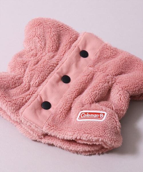 セール】(LF)【Coleman】【キッズ】フロント ボタン シャーリング ボア