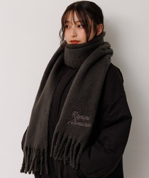 マフラー（グレー/灰色系・フリンジ）ファッション通販 - ZOZOTOWN