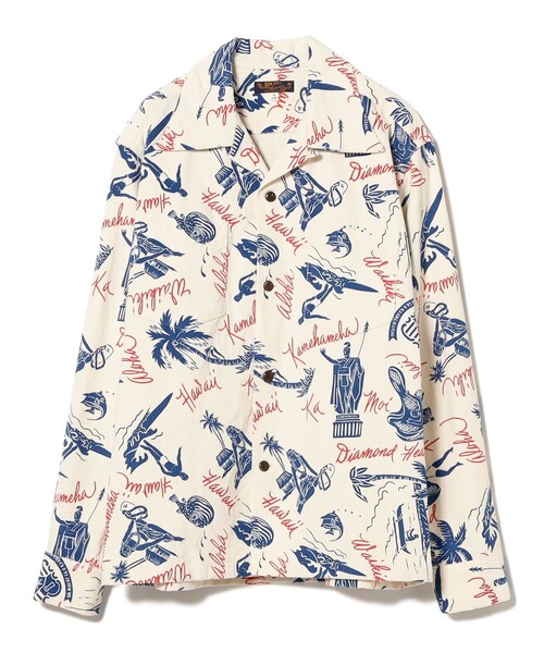 SUN SURF（サンサーフ）の「SUN SURF / CORDUROY OPEN SHIRT（シャツ/ブラウス・レディース・オフホワイト・MEDIUM）」の2枚目の写真
