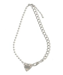 BEAMS HEART（ビームスハート）の「ハート ロゴプレート ネックレス（リング）」