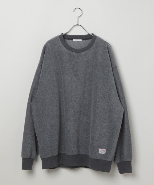 BAYFLOW(ベイフロー)の「フェードフリースプルオーバー(Tシャツ/カットソー・メンズ・ベージュ/チャコール/ピンク/グリーン・MEDIUM/LARGE)」の7枚目の写真