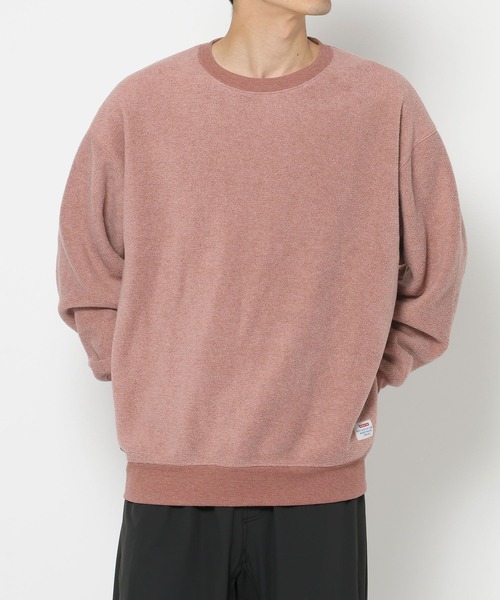 BAYFLOW(ベイフロー)の「フェードフリースプルオーバー(Tシャツ/カットソー・メンズ・ベージュ/チャコール/ピンク/グリーン・MEDIUM/LARGE)」の9枚目の写真