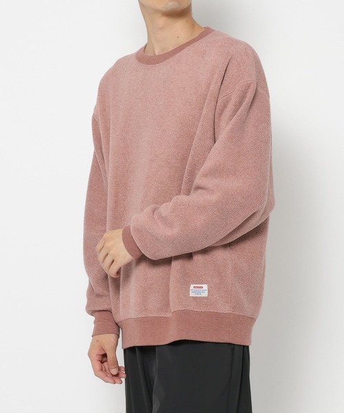 BAYFLOW(ベイフロー)の「フェードフリースプルオーバー(Tシャツ/カットソー・メンズ・ベージュ/チャコール/ピンク/グリーン・MEDIUM/LARGE)」の10枚目の写真