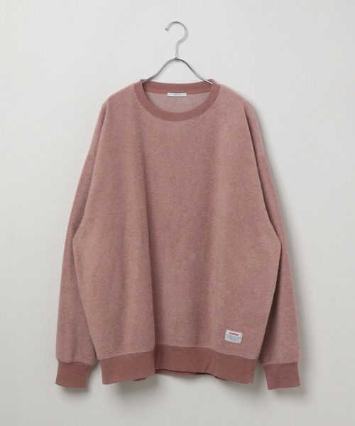 BAYFLOW(ベイフロー)の「フェードフリースプルオーバー(Tシャツ/カットソー・メンズ・ベージュ/チャコール/ピンク/グリーン・MEDIUM/LARGE)」の11枚目の写真
