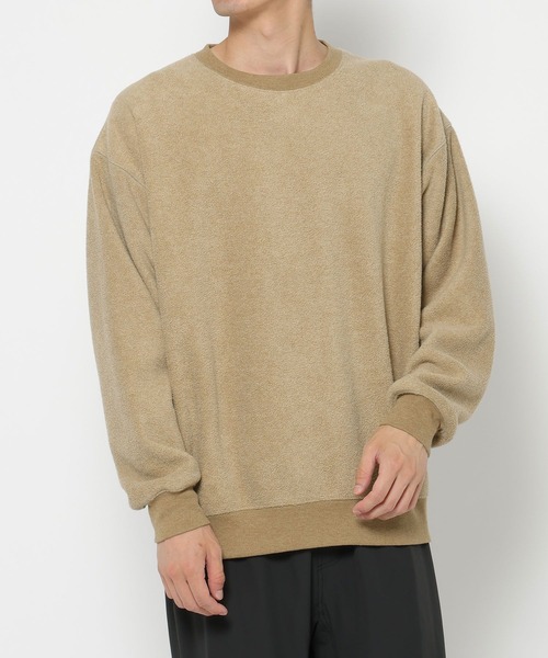 BAYFLOW(ベイフロー)の「フェードフリースプルオーバー(Tシャツ/カットソー・メンズ・ベージュ/チャコール/ピンク/グリーン・MEDIUM/LARGE)」の13枚目の写真