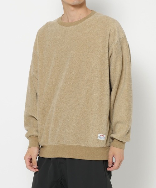BAYFLOW(ベイフロー)の「フェードフリースプルオーバー(Tシャツ/カットソー・メンズ・ベージュ/チャコール/ピンク/グリーン・MEDIUM/LARGE)」の14枚目の写真