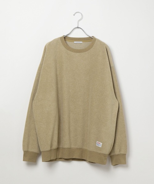 BAYFLOW(ベイフロー)の「フェードフリースプルオーバー(Tシャツ/カットソー・メンズ・ベージュ/チャコール/ピンク/グリーン・MEDIUM/LARGE)」の15枚目の写真