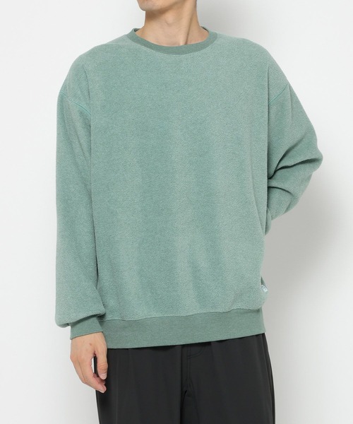 BAYFLOW(ベイフロー)の「フェードフリースプルオーバー(Tシャツ/カットソー・メンズ・ベージュ/チャコール/ピンク/グリーン・MEDIUM/LARGE)」の18枚目の写真