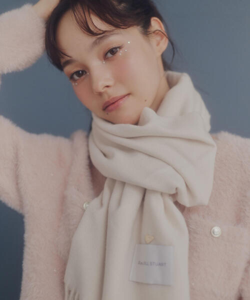 専用です。ショール　その２ ◇ハートトッピングストール ギフト/プレゼント（ストール/ショール