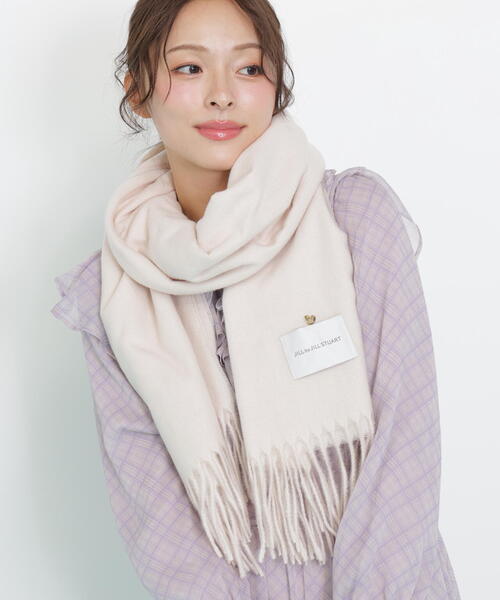 専用です。ショール　その２ ◇ハートトッピングストール ギフト/プレゼント（ストール/ショール