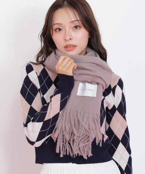 ◇ハートトッピングストール ギフト/プレゼント（ストール/ショール