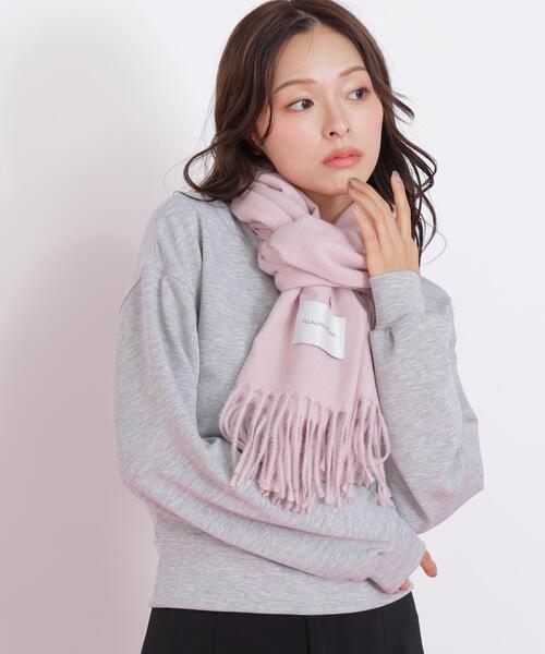 JILL by JILL STUART(ジルバイジルスチュアート)の「◇ハートトッピングストール/マフラー ギフト/プレゼント(マフラー・レディース・ホワイト/ブラウン/ピンク・FREE)」の19枚目の写真