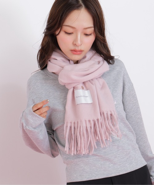 ◇ハートトッピングストール ギフト/プレゼント（ストール/ショール