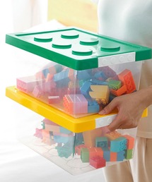 Jelly moo(ジェリームー)の【 Jelly moo / ジェリームー 】 カラーブロック おもちゃ収納 ボックス / マルチ 収納ボックス(収納グッズ)
