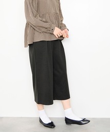 Idnes ツイードライククロップドパンツ