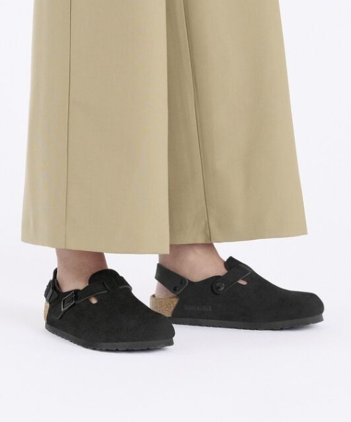 BIRKENSTOCK(ビルケンシュトック)の「BIRKENSTOCK/ビルケンシュトック/TOKIO Suede/トキオ スエード(サンダル・メンズ・ブラック・41/42/43/40)」の3枚目の写真