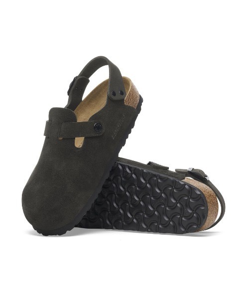 BIRKENSTOCK(ビルケンシュトック)の「BIRKENSTOCK/ビルケンシュトック/TOKIO Suede/トキオ スエード(サンダル・メンズ・ブラック・41/42/43/40)」の6枚目の写真