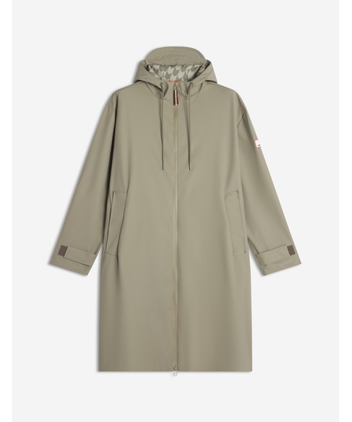 HUNTER コートレインコート レディース ライトウェイト ウォータープルーフ レイン ジャケット