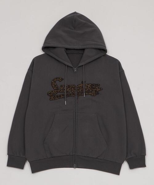 セール】WEGO/レオパードワッペンダブルZIPパーカー（パーカー）｜WEGO