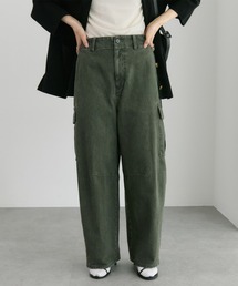 PUAL CE CIN（ピュアルセシン）の「ヴィンテージライクカーブシルエットカーゴパンツ（カーゴパンツ・レディース）」