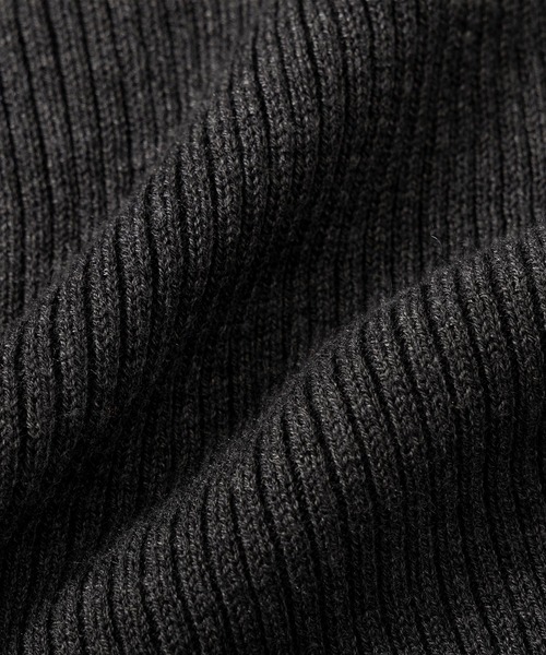 AJUGA.（アジュガ）の「2WAYメロウハイネック衿付きニット（ニット/セーター・レディース・グレー/ブラック/ネイビー・FREE）」の9枚目の写真