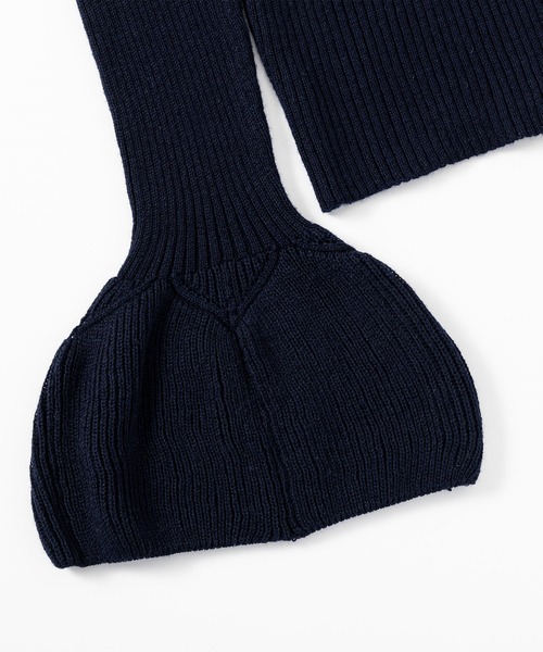 AJUGA.（アジュガ）の「2WAYメロウハイネック衿付きニット（ニット/セーター・レディース・グレー/ブラック/ネイビー・FREE）」の21枚目の写真