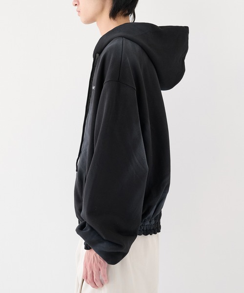 SHINYAKOZUKA（シンヤコヅカ）の「【SHINYAKOZUKA/シンヤコズカ】別注 ORDINARY OLD STYLE ZIP HOODIE（パーカー・メンズ・ホワイト/ブラック・S/M）」の16枚目の写真