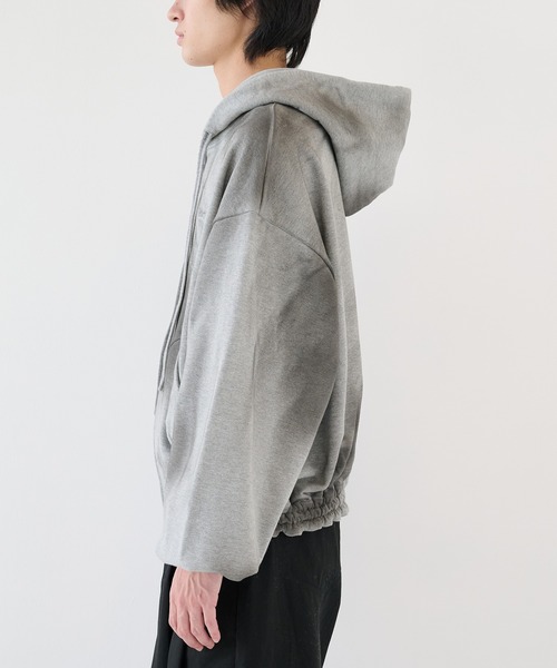 SHINYAKOZUKA（シンヤコヅカ）の「【SHINYAKOZUKA/シンヤコズカ】別注 ORDINARY OLD STYLE ZIP HOODIE（パーカー・メンズ・ホワイト/ブラック・S/M）」の9枚目の写真