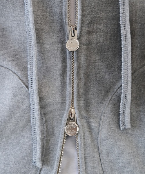 SHINYAKOZUKA（シンヤコヅカ）の「【SHINYAKOZUKA/シンヤコズカ】別注 ORDINARY OLD STYLE ZIP HOODIE（パーカー・メンズ・ホワイト/ブラック・S/M）」の14枚目の写真