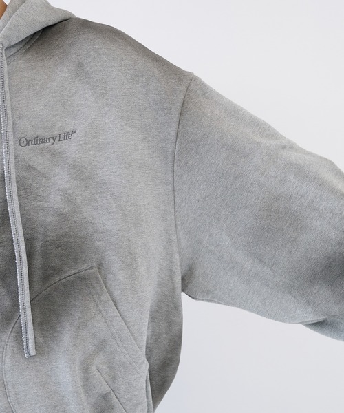 SHINYAKOZUKA（シンヤコヅカ）の「【SHINYAKOZUKA/シンヤコズカ】別注 ORDINARY OLD STYLE ZIP HOODIE（パーカー・メンズ・ホワイト/ブラック・S/M）」の13枚目の写真