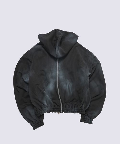 SHINYAKOZUKA（シンヤコヅカ）の「【SHINYAKOZUKA/シンヤコズカ】別注 ORDINARY OLD STYLE ZIP HOODIE（パーカー・メンズ・ホワイト/ブラック・S/M）」の4枚目の写真