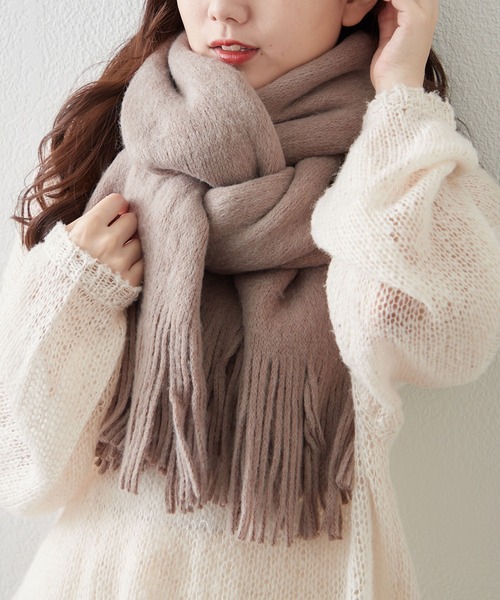ミンクタッチもっちりストール（ストール/ショール）｜Remind me and