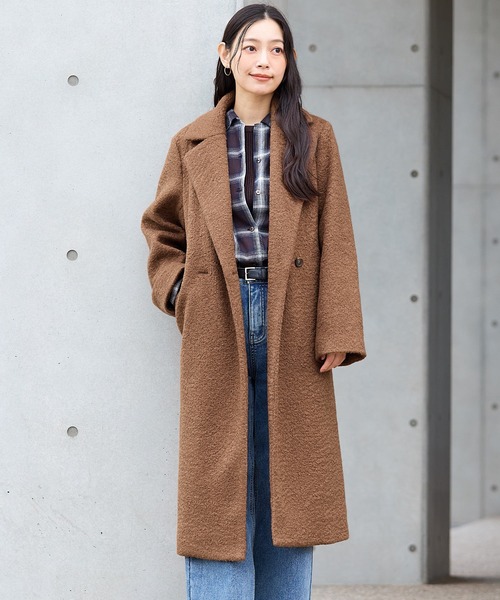 カーリーボアコート（その他アウター）｜coca（coca）（コカ）の