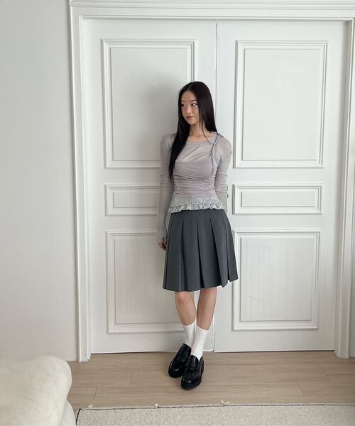 Midnight Move(ミッドナイトムーブ)の「cancan set t (black)(Tシャツ/カットソー・レディース・その他・FREE)」の11枚目の写真