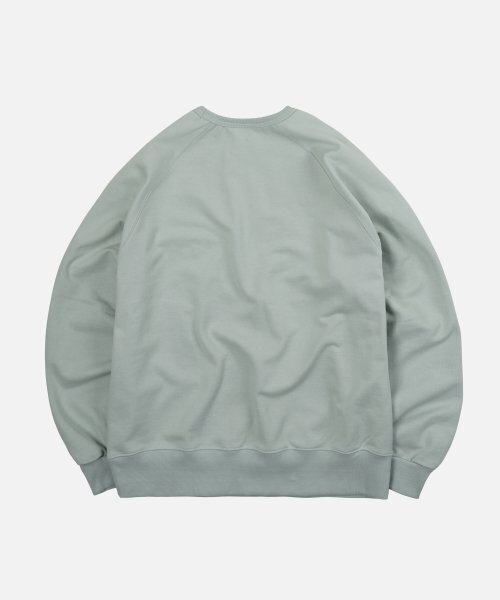 FRIZMWORKS(フリズムワークス)の「TYPOGRAPHY LOGO SWEATSHIRT _ PISTACHIO(スウェット・メンズ・その他・MEDIUM/LARGE/X-LARGE)」の4枚目の写真