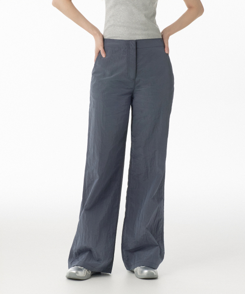 MUSINSA STANDARD WOMAN（ムシンサスタンダードウーマン）の「ウィメンズナイロンラップスカートパンツ[ブルーグレー]（その他パンツ・レディース・その他・30/24/25/26/27/28/29）」の9枚目の写真