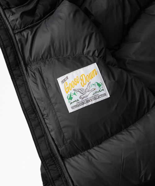 OUTSTANDING(アウトスタンディング)の「POLAR GOOSE DOWN PARKA_BLACK(ダウンジャケット/コート・メンズ・その他・SMALL/MEDIUM/LARGE)」の10枚目の写真