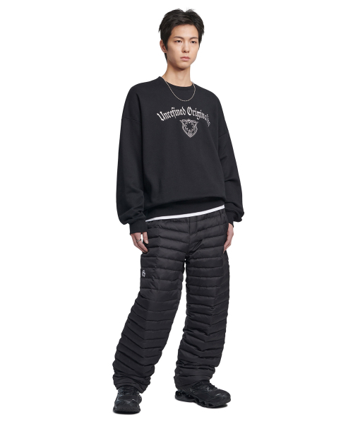 NOMANUAL（NOMANUAL）の「CREPE DUCK DOWN PADDED PANTS - BLACK（その他パンツ・レディース・その他・SMALL/MEDIUM/LARGE）」の3枚目の写真