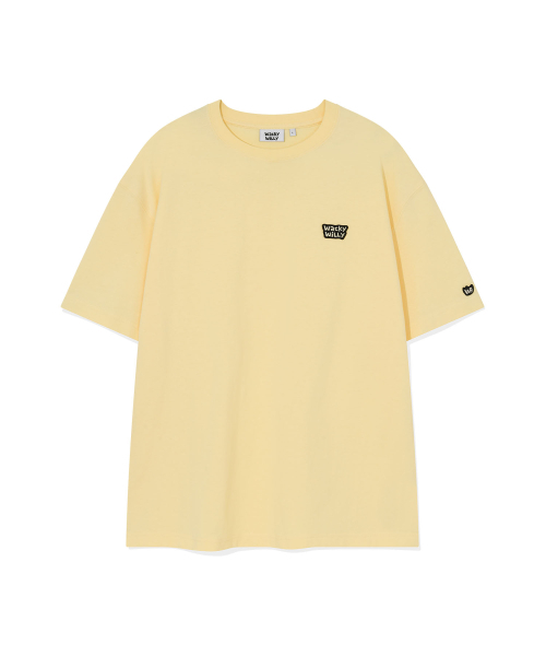 Wacky WiLLy(ワッキーウィリー)の「スモールタイポ半袖Tシャツイエロー(Tシャツ/カットソー・レディース・その他・LARGE/SMALL/X-SMALL/X-LARGE/MEDIUM)」の2枚目の写真