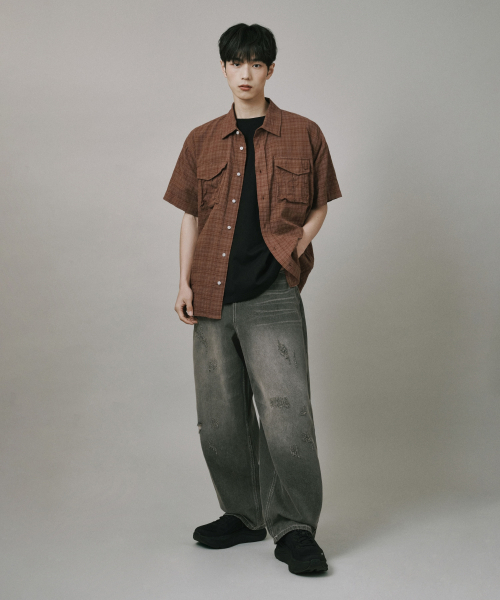 Verdnt（バーダント）の「スレッチウォッシュバルーンデニムパンツ[デザートブラック]（デニムパンツ・レディース・ブラック・SMALL/MEDIUM/LARGE/X-LARGE）」の5枚目の写真