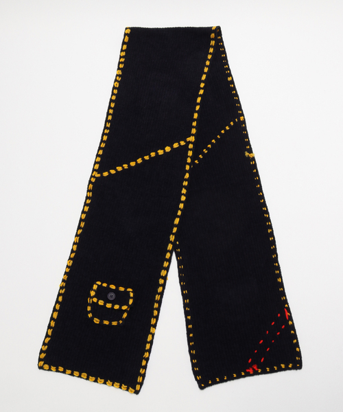 PHINGERIN ニットスカーフ PHINGERIN フィンガリン PG1 SCARF・モスピンク - tity