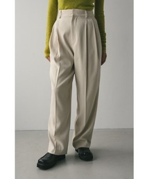 【WEB限定】ベーシックツータックパンツロング