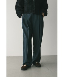 【WEB限定】ベーシックツータックパンツロング