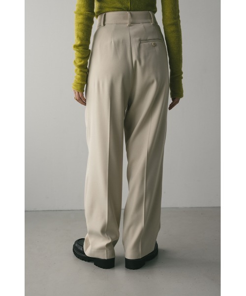 STYLEMIXER(スタイルミキサー)の「【WEB限定】ベーシックツータックパンツロング(スラックス・レディース・アイボリー/ブラック/ダークグレー/オレンジ・SMALL/MEDIUM)」の6枚目の写真