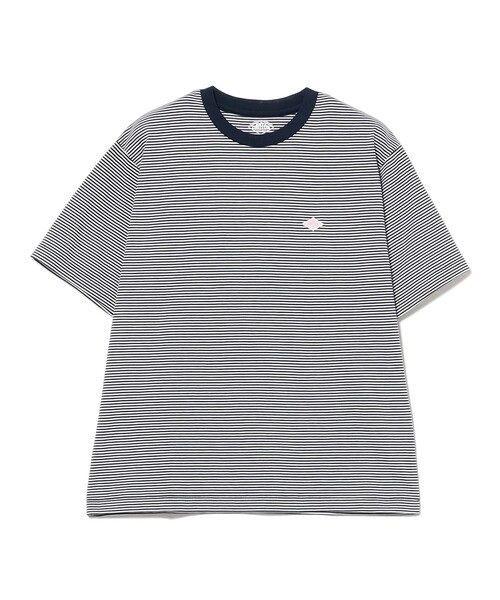 Ray BEAMS(レイビームス)の「【別注】DANTON / ストライプ インナー Tシャツ(Tシャツ/カットソー・レディース・ネイビー・SMALL/MEDIUM)」の8枚目の写真