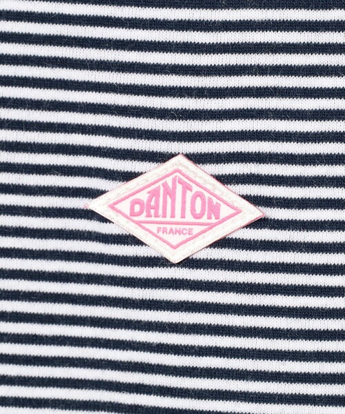 Ray BEAMS(レイビームス)の「【別注】DANTON / ストライプ インナー Tシャツ(Tシャツ/カットソー・レディース・ネイビー・SMALL/MEDIUM)」の6枚目の写真