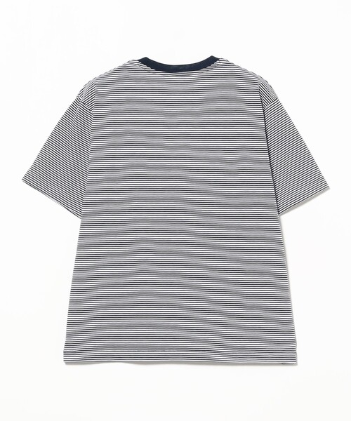 Ray BEAMS(レイビームス)の「【別注】DANTON / ストライプ インナー Tシャツ(Tシャツ/カットソー・レディース・ネイビー・SMALL/MEDIUM)」の5枚目の写真
